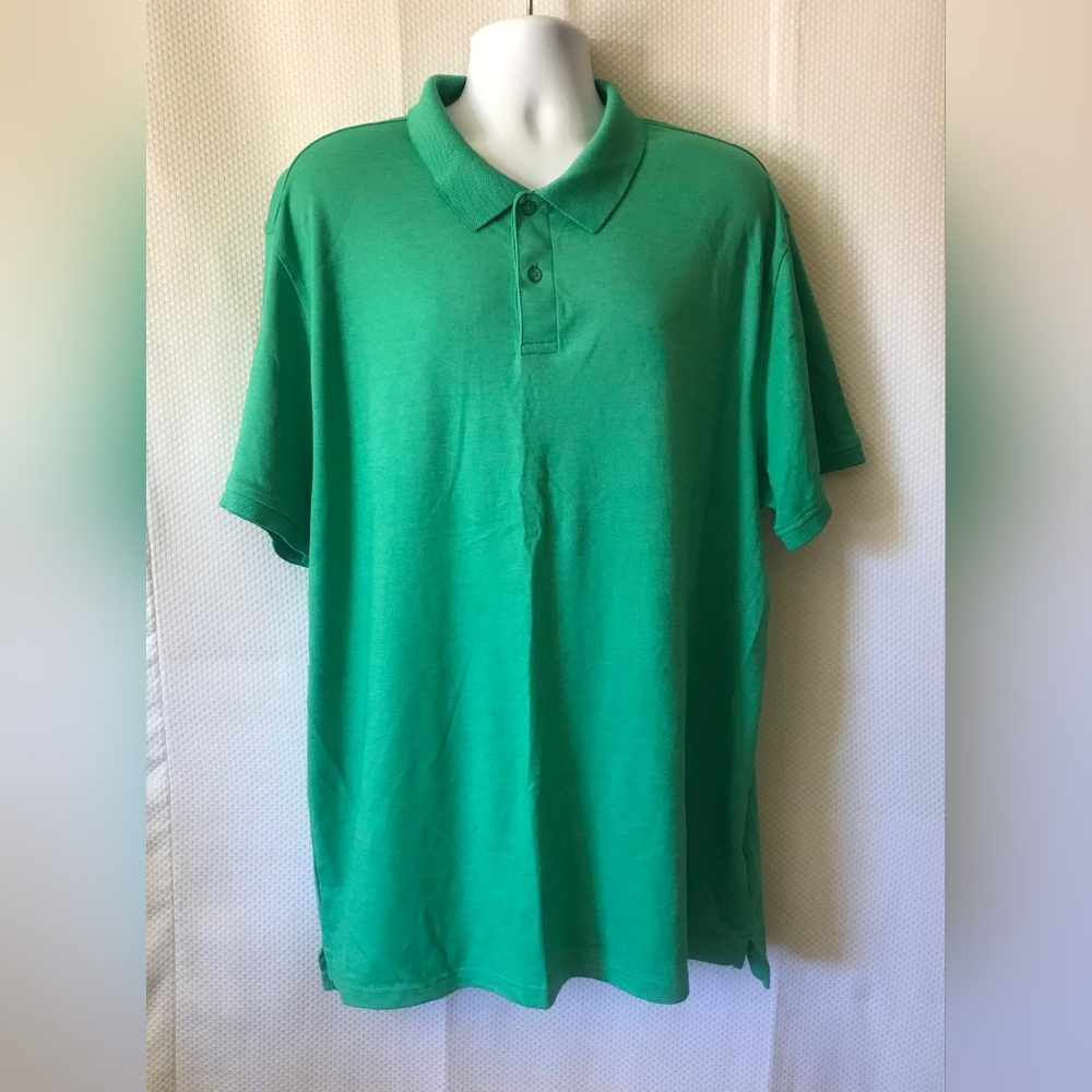 Vibrant Green Men's Polo Shirt
